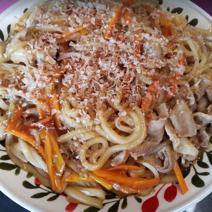 甘辛焼きうどん